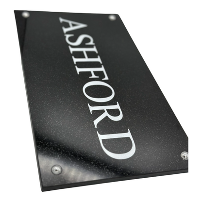 Granite House Sign in Black