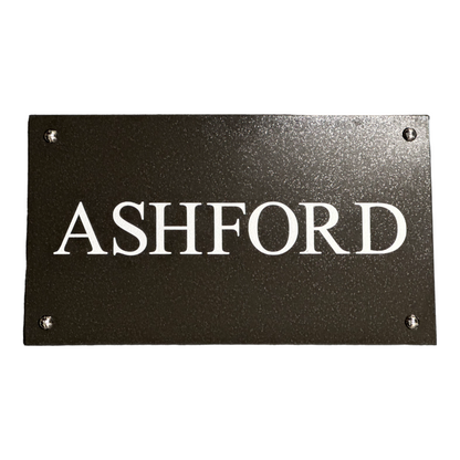 Granite House Sign in Black