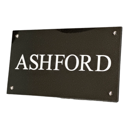 Granite House Sign in Black