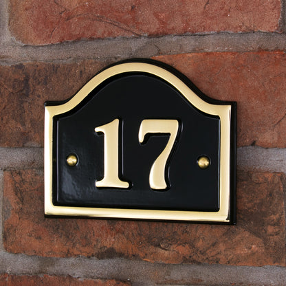 Bridge House Number 14 x 11.5cm