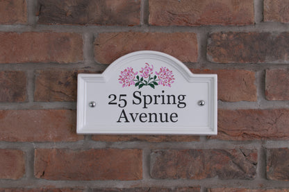 Ceramic Bridge House Sign 27.5 x 16.5cm