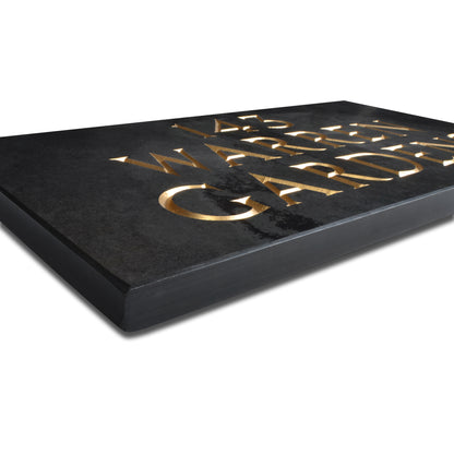 Premium Smooth Slate House Sign
