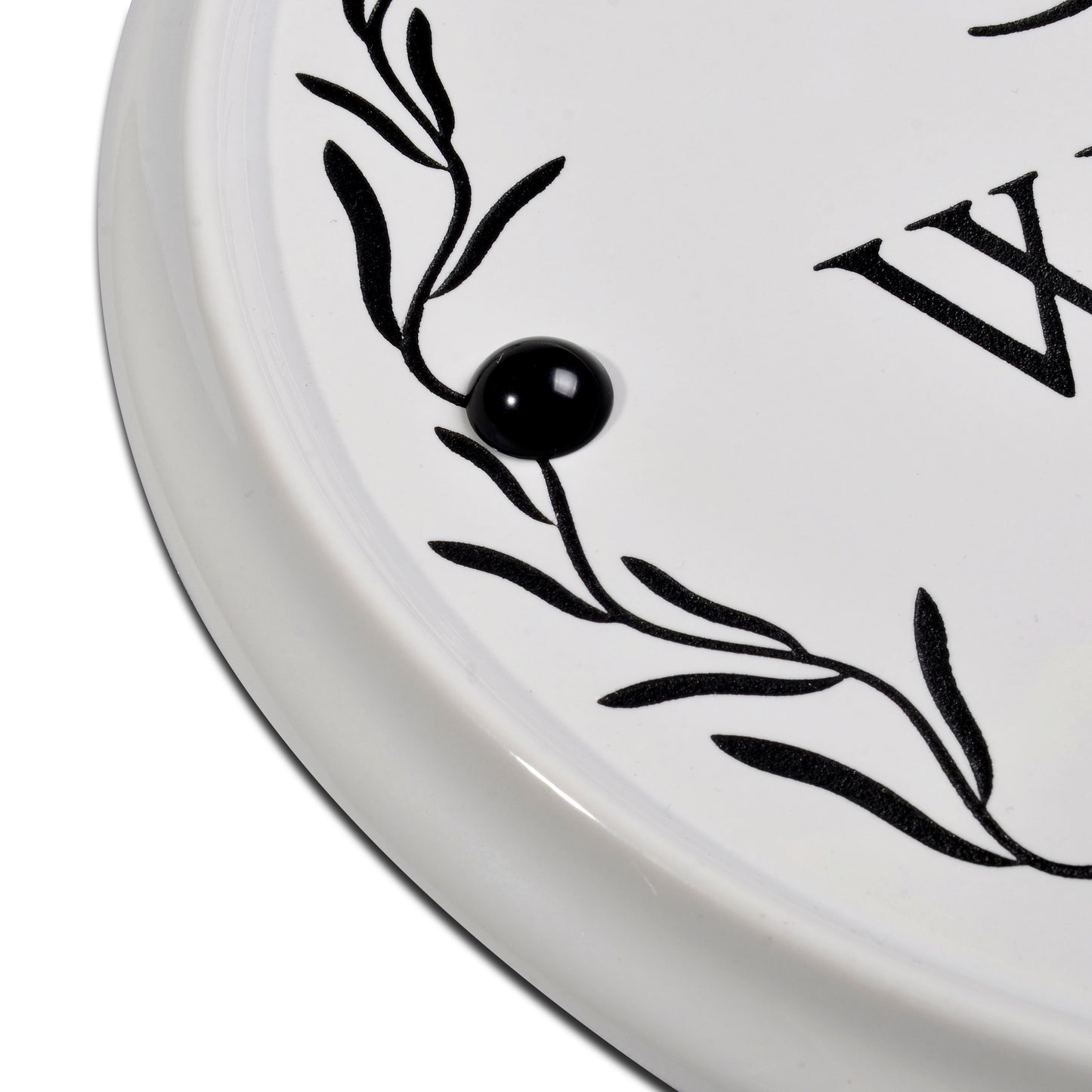 Round Ceramic House Sign 24cm