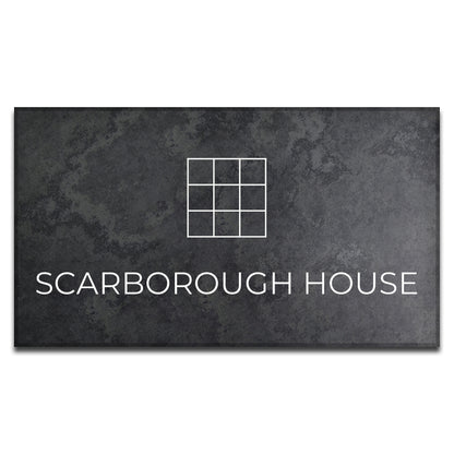 Smooth Slate House Sign