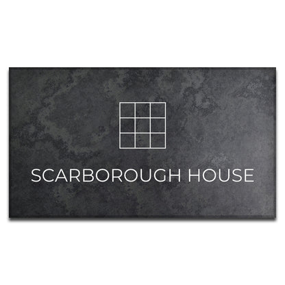 Smooth Slate House Sign