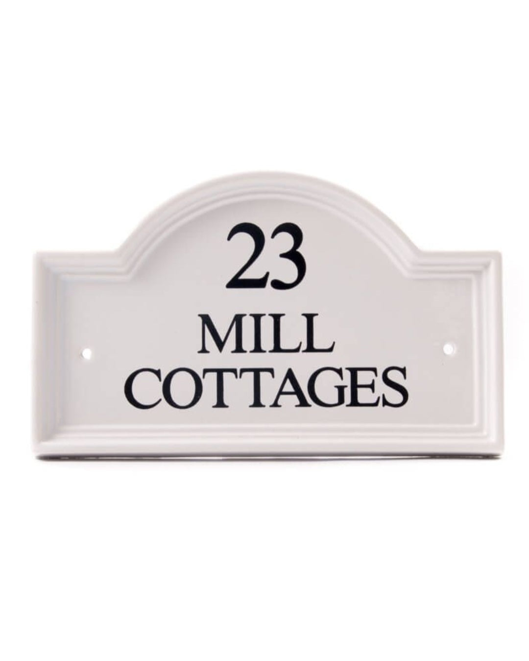 Ceramic Bridge House Sign 27.5 x 16.5cm