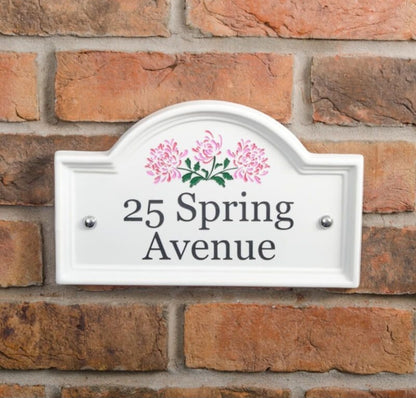 Ceramic Bridge House Sign 27.5 x 16.5cm