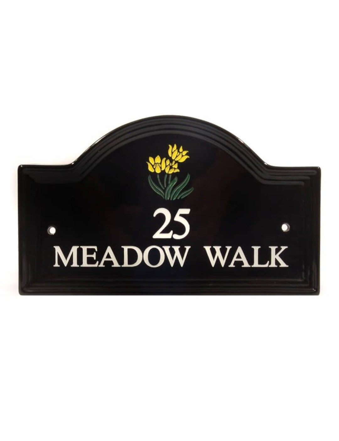 Ceramic Bridge House Sign 27.5 x 16.5cm
