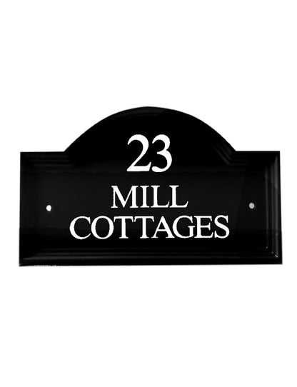 Ceramic Bridge House Sign 27.5 x 16.5cm