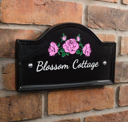 Ceramic Bridge House Sign 27.5 x 16.5cm