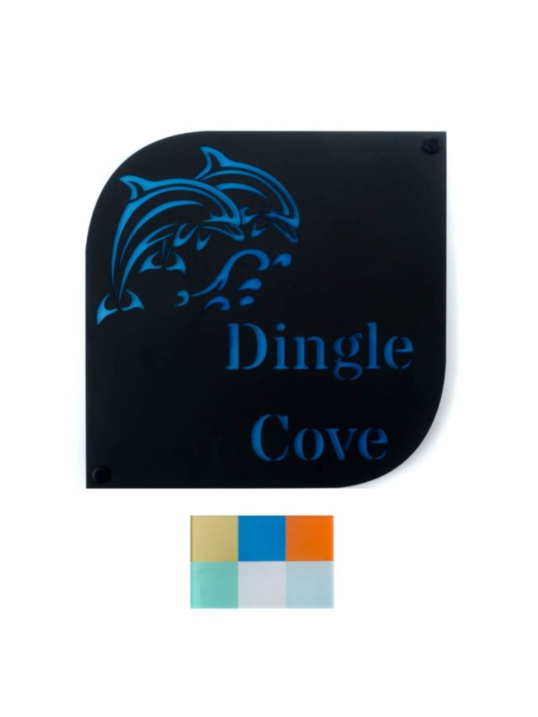 Motif Coastal Acrylic House Sign