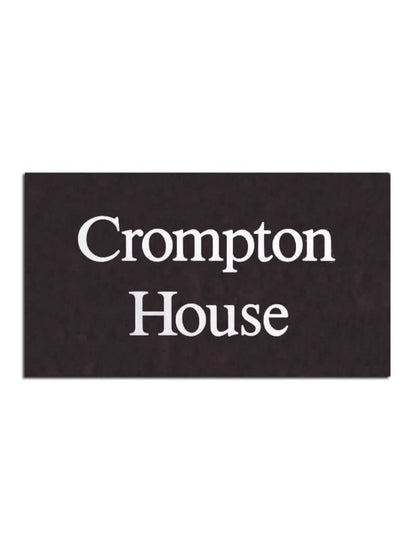 Smooth Slate House Sign