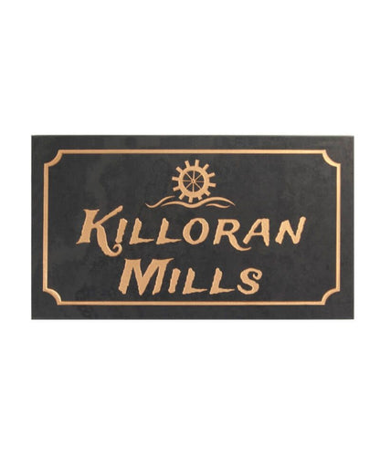 Smooth Slate House Sign