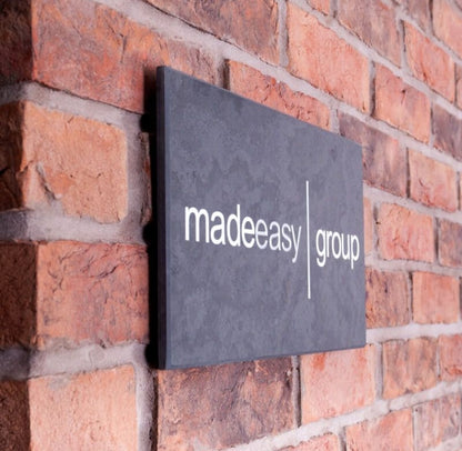 Smooth Slate House Sign