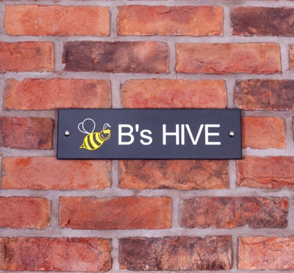 Smooth Slate House Sign