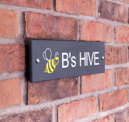 Smooth Slate House Sign