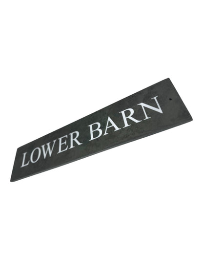 Smooth Slate House Sign