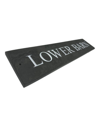 Smooth Slate House Sign