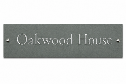 Smooth Slate House Sign
