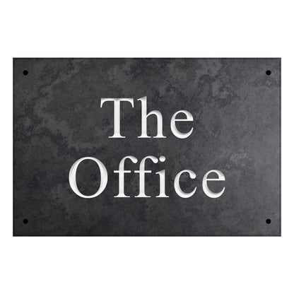 Smooth Slate House Sign