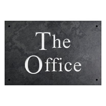 Smooth Slate House Sign