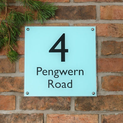 Acrylic House Sign - Square