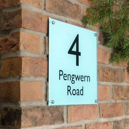 Acrylic House Sign - Square
