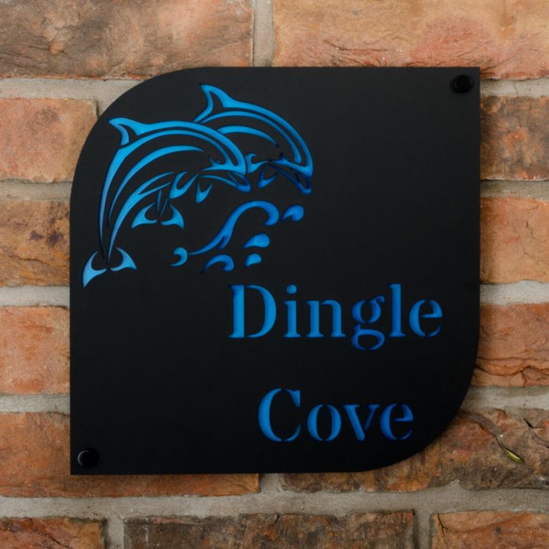 Motif Coastal Acrylic House Sign
