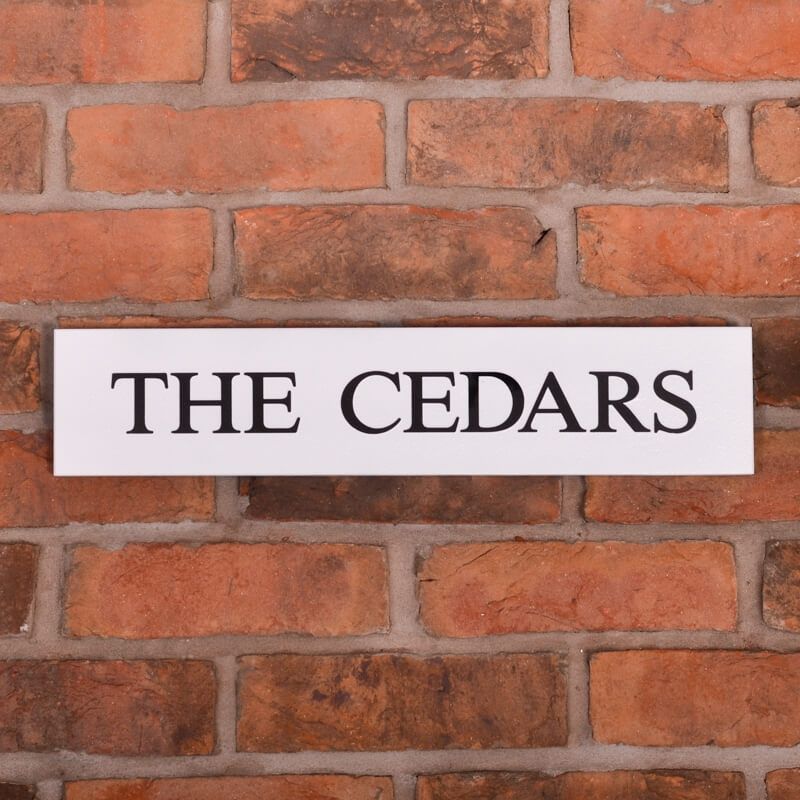 Granite House Sign Sandblasted and Painted Background