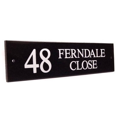 Granite House Sign in Black