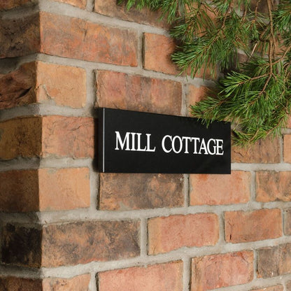 Granite House Sign in Black
