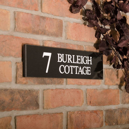 Granite House Sign in Black