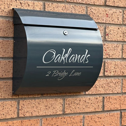Toscana Anthracite Grey Personalised