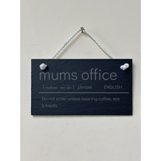 Slate Hanging Signs for Mum
