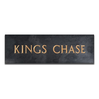 Premium Smooth Slate House Sign
