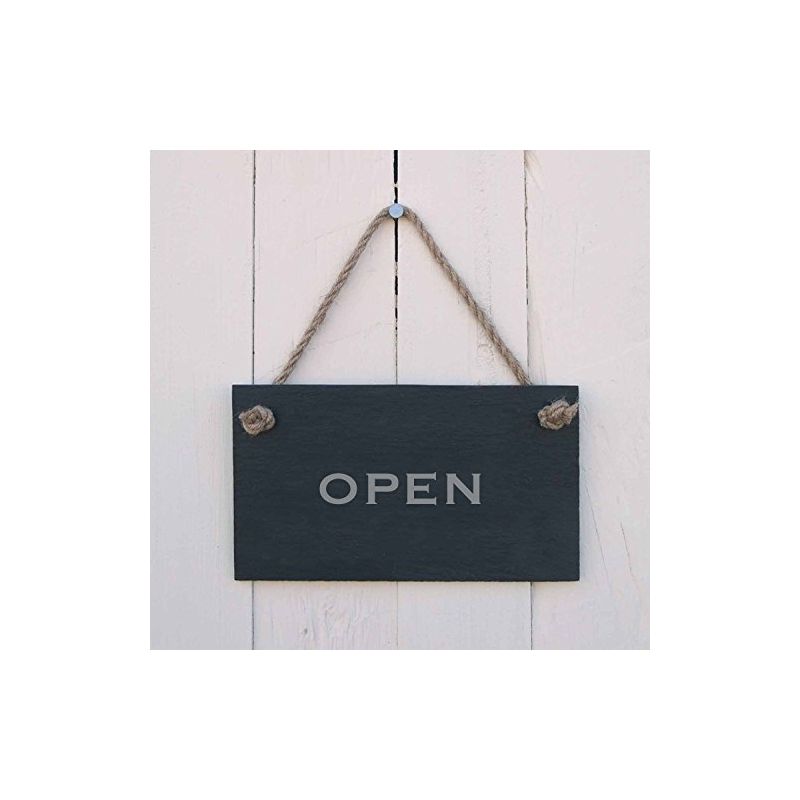 Hanging Slate Signs - Practical