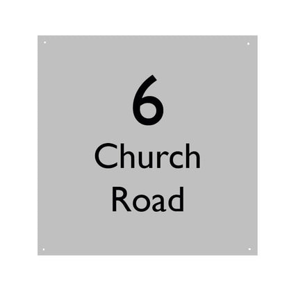 Acrylic House Sign - Square