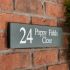 Smooth Slate House Sign