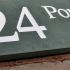 Smooth Slate House Sign