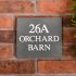 Smooth Slate House Sign