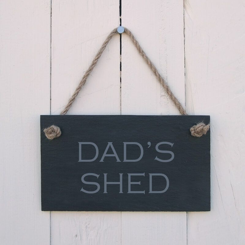 Slate Hanging Signs - Dad