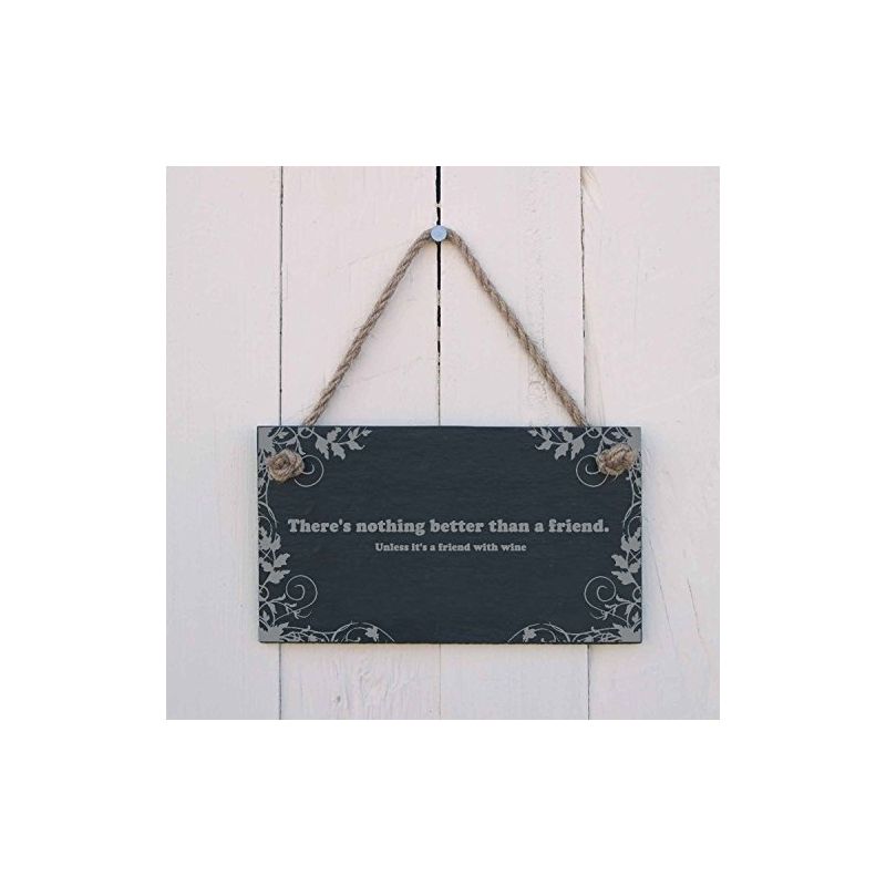 Hanging Slate Signs - Friendship