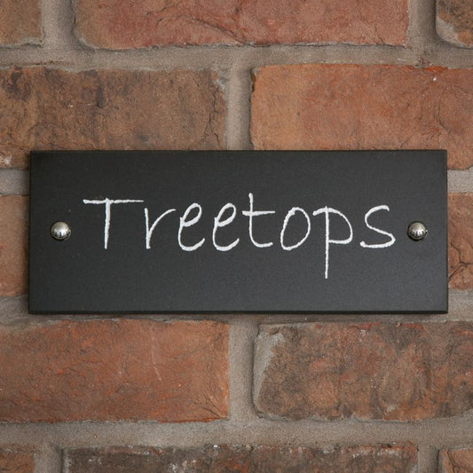 Granite House Sign in Black